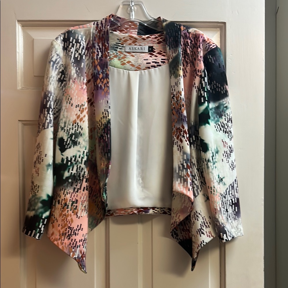 Askari Cropped Multicolor Jacket